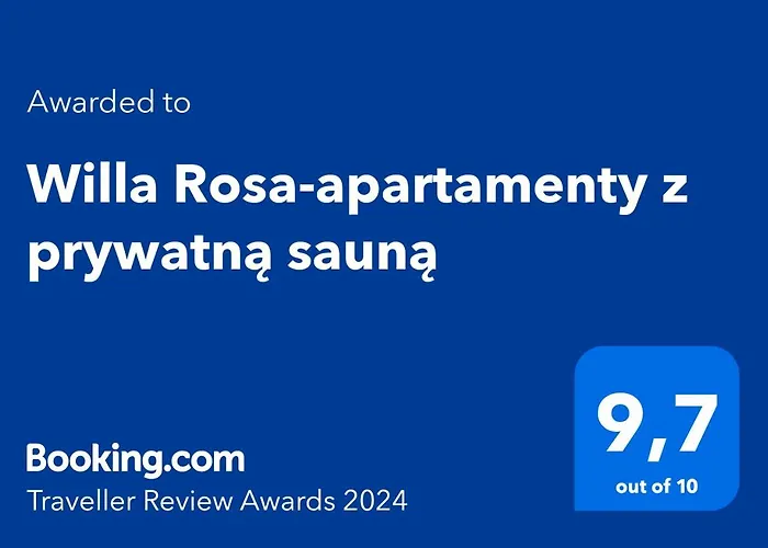 Willa Rosa-apartamenty Z Prywatną Sauną